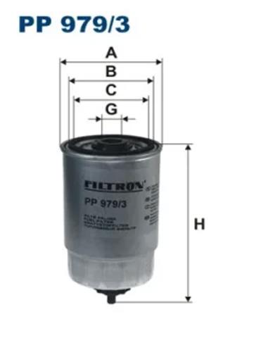 Фильтр топлива PP9793 FILTRON