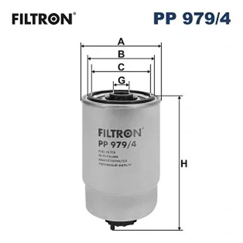 Фильтр тонкой очистки топлива PP9794 FILTRON