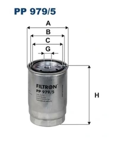 Топливный фильтр PP9795 FILTRON