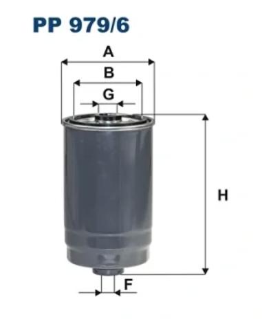 Фильтр топливный PP9796 FILTRON