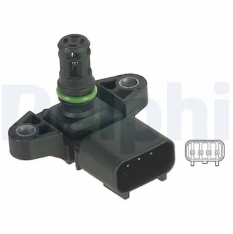 Датчик давления нагнетания воздуха PS10122 DELPHI