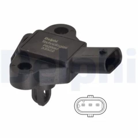 Датчик давления во впускном коллекторе PS2008712B1 DELPHI