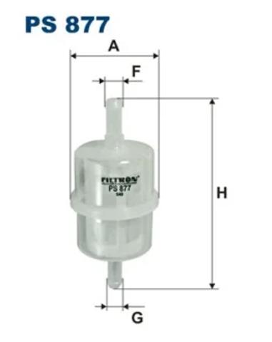 Фильтр топливный PS877 FILTRON