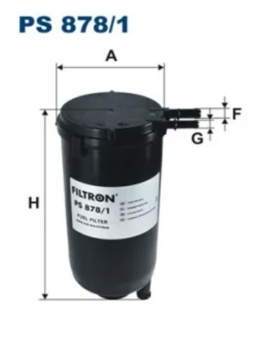 Топливный фильтр PS8781 FILTRON