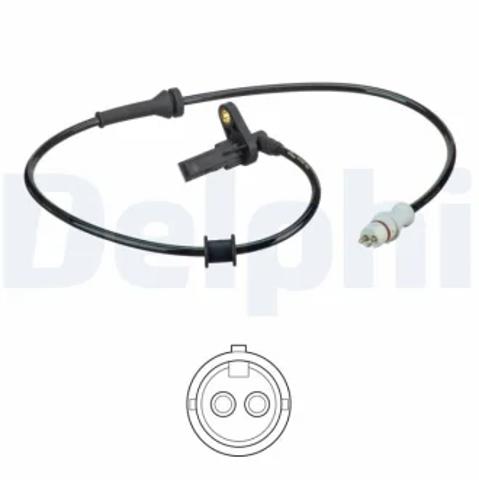 Датчик АБС (ABS) задний, правый SS20590 DELPHI