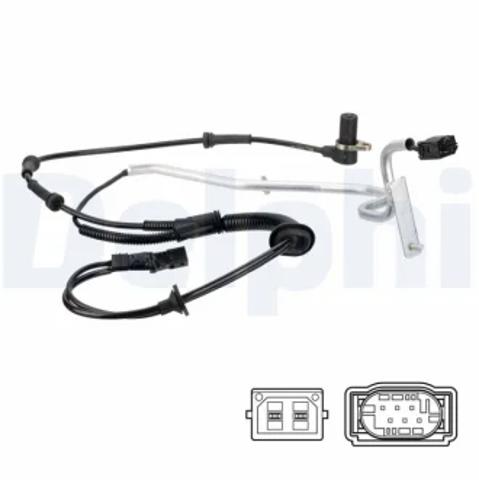 Датчик ABS задний левый SS20824 DELPHI