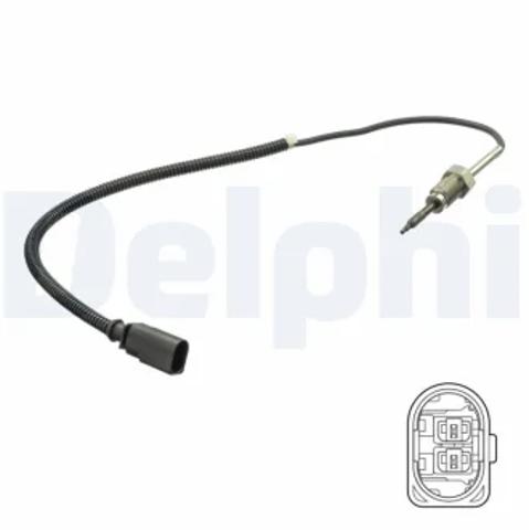 Датчик температуры выхлопных газов перед турбиной TS30172 DELPHI