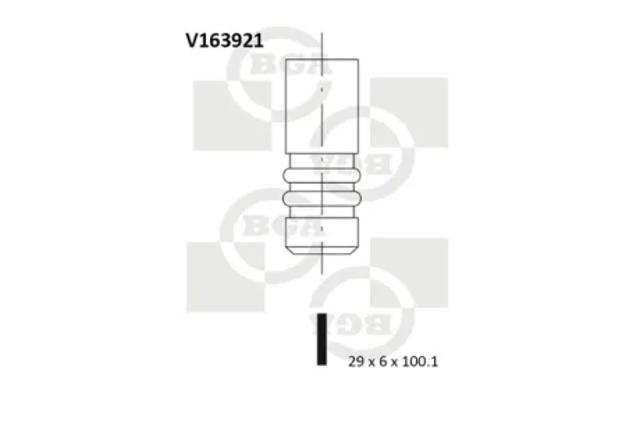 Клапан выпускной V163921 BGA