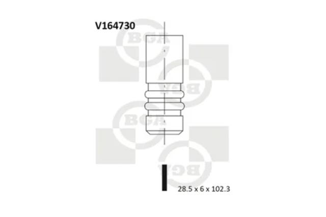 Впускной клапан V164730 BGA
