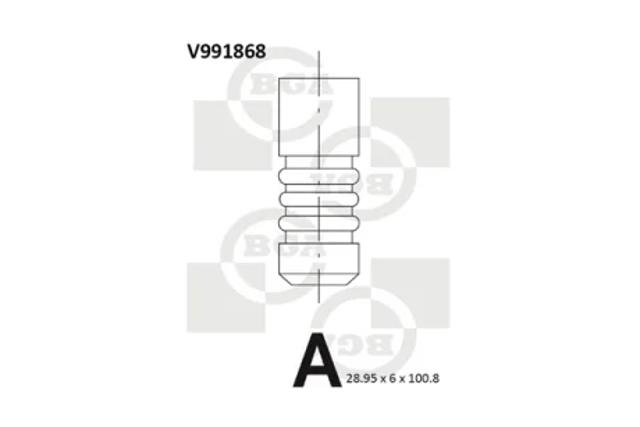 Выпускной клапан V991868 BGA