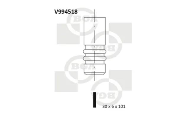 Выхлопной клапан V994518 BGA
