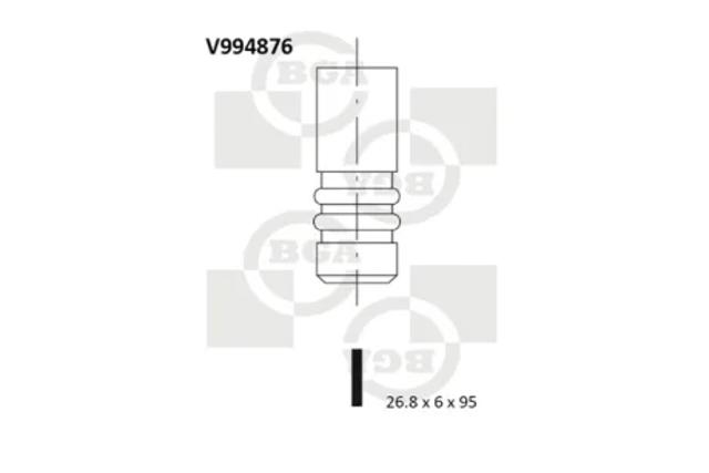 Впускной клапан V994876 BGA