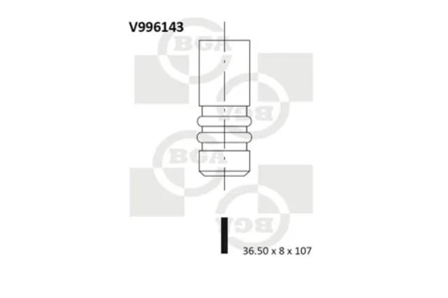 Впускной клапан V996143 BGA