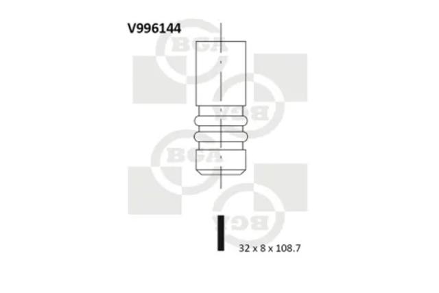 Выпускной клапан двигателя V996144 BGA