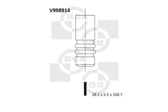 Впускной клапан V998914 BGA
