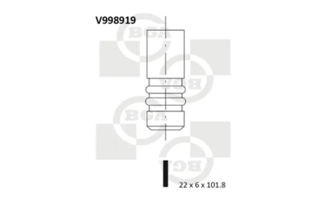 Выпускной клапан V998919 BGA