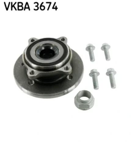 Подшипник в сборе со ступицей передний VKBA3674 SKF