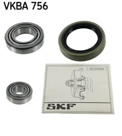Комплект подшипника ступицы колеса VKBA756 SKF