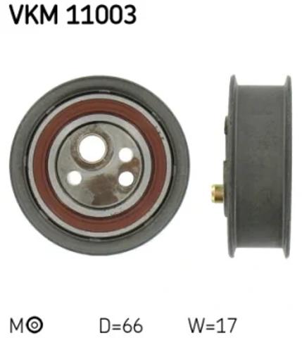 Ролик натяжителя ремня газораспределения VKM11003 SKF