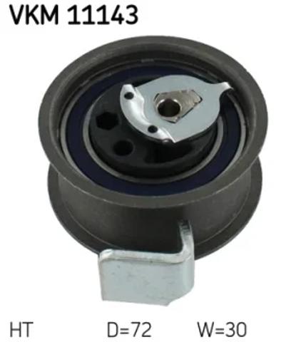 Ролик натяжителя ремня газораспределения VKM11143 SKF