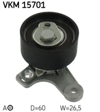 Ролик натяжителя газораспределительного ремня VKM15701 SKF