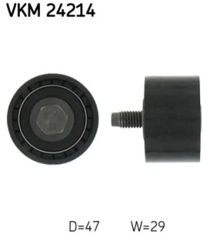 Ролик ремня ГРМ, паразитный VKM24214 SKF