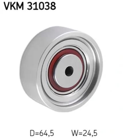 Паразитный ролик приводного ремня VKM31038 SKF