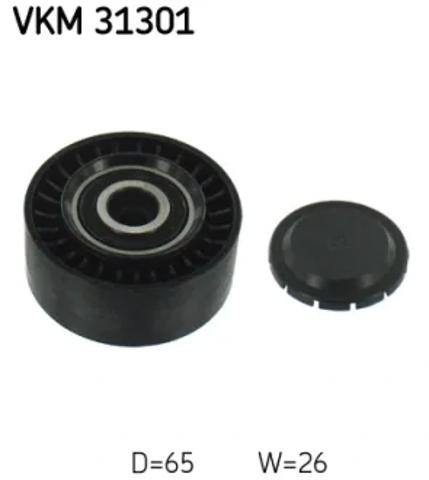 Паразитный ролик приводного ремня VKM31301 SKF