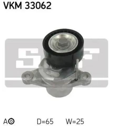 Роликовий модуль натяжителя ремня VKM33062 SKF