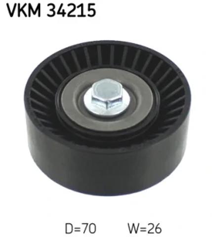 Ролик приводного ремня, паразитный VKM34215 SKF
