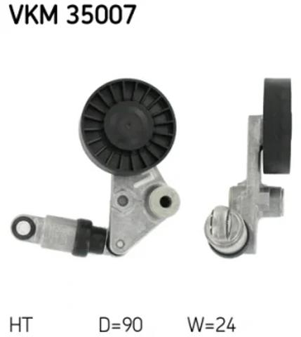 Натяжная планка поликлинового ремня VKM35007 SKF