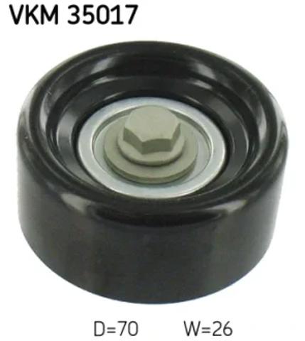 Натяжной ролик VKM35017 SKF