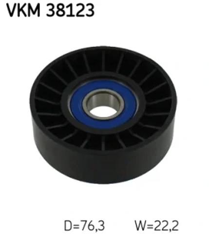 Ролик натяжителя приводного ремня VKM38123 SKF
