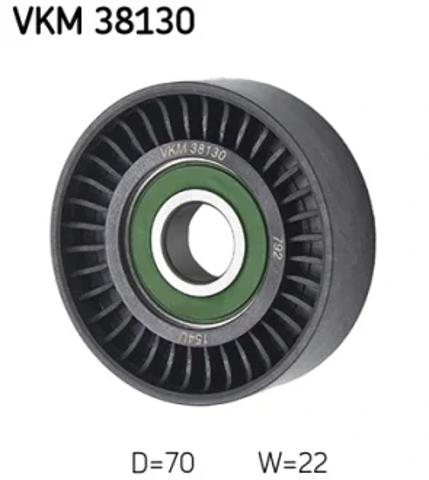 Паразитный ролик приводного ремня VKM38130 SKF
