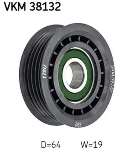 Ролик приводного ремня, паразитный VKM38132 SKF