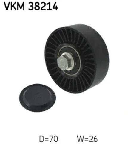 Ролик паразитный VKM38214 SKF
