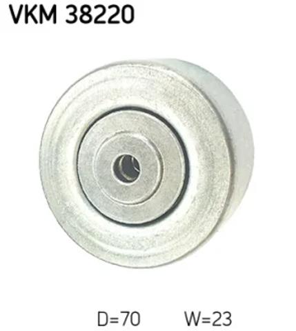Ролик натяжителя приводного ремня VKM38220 SKF