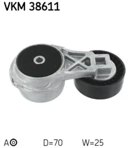 Натяжная планка поликлинового ремня VKM38611 SKF