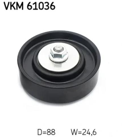 Натяжной ролик VKM61036 SKF