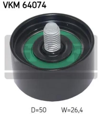 Ролик ремня ГРМ, паразитный VKM64074 SKF