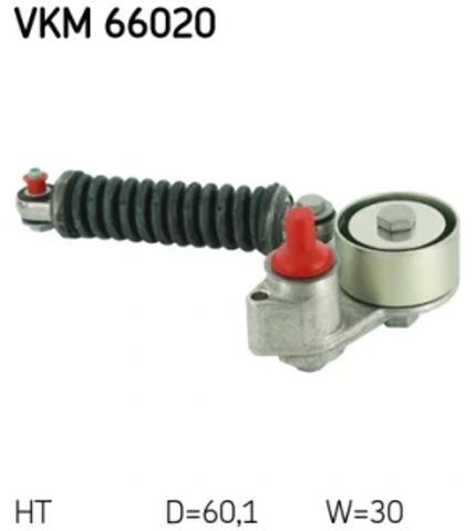 Натяжная планка поликлинового ремня VKM66020 SKF
