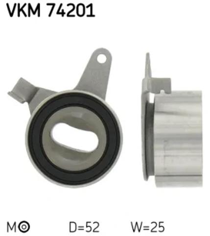Ролик натяжителя VKM74201 SKF