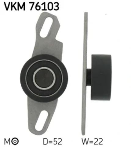 Ролик натяжителя VKM76103 SKF