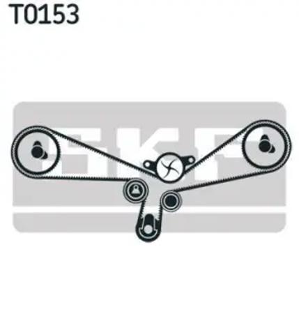 ГРМ ремни, комплект VKMA01903 SKF