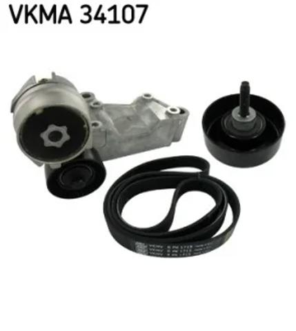 Ремень агрегатов приводной, комплект VKMA34107 SKF