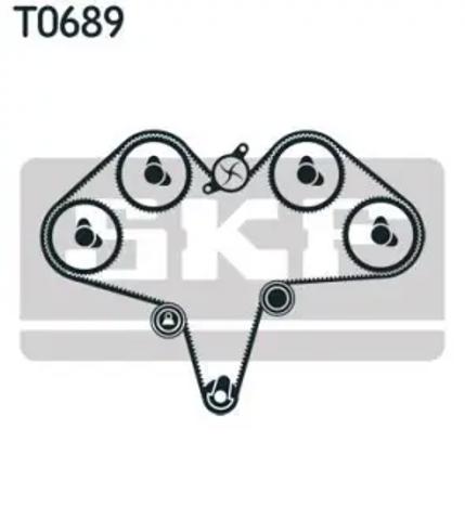 Комплект ремня ГРМ VKMA95000 SKF