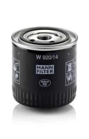 Фильтр масляный грубой очистки (полнопоточный) W92014 MANN