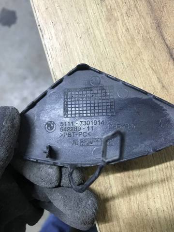 51117301914 BMW Заглушка бампера буксировочного крюка передняя купить в Чернигов