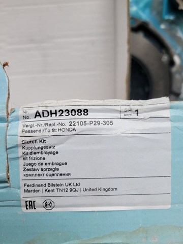 BLUE PRINT ADH23088 Сцепление в наличии Тернополь