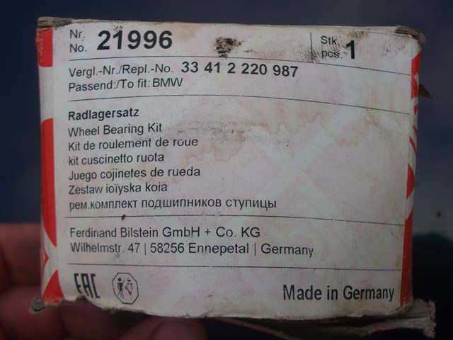 FEBI 21996 Подшипник ступицы задней в наличии Чернигов